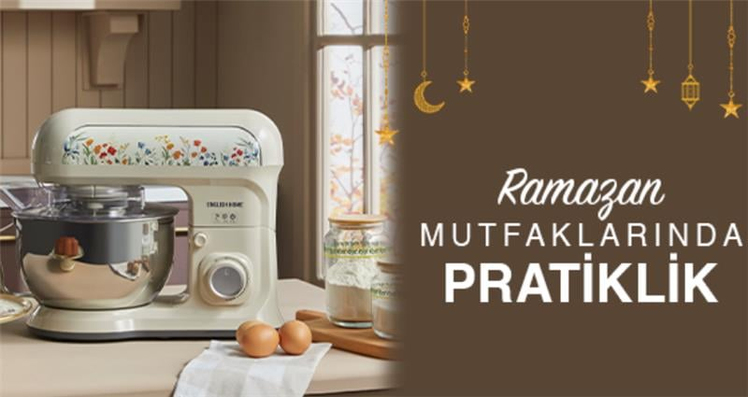 Ramazan’da Mutfakta Vakit Kazanın: Küçük Ev Aletleriyle "Haftalık Hazırla, Günlük Pişir"